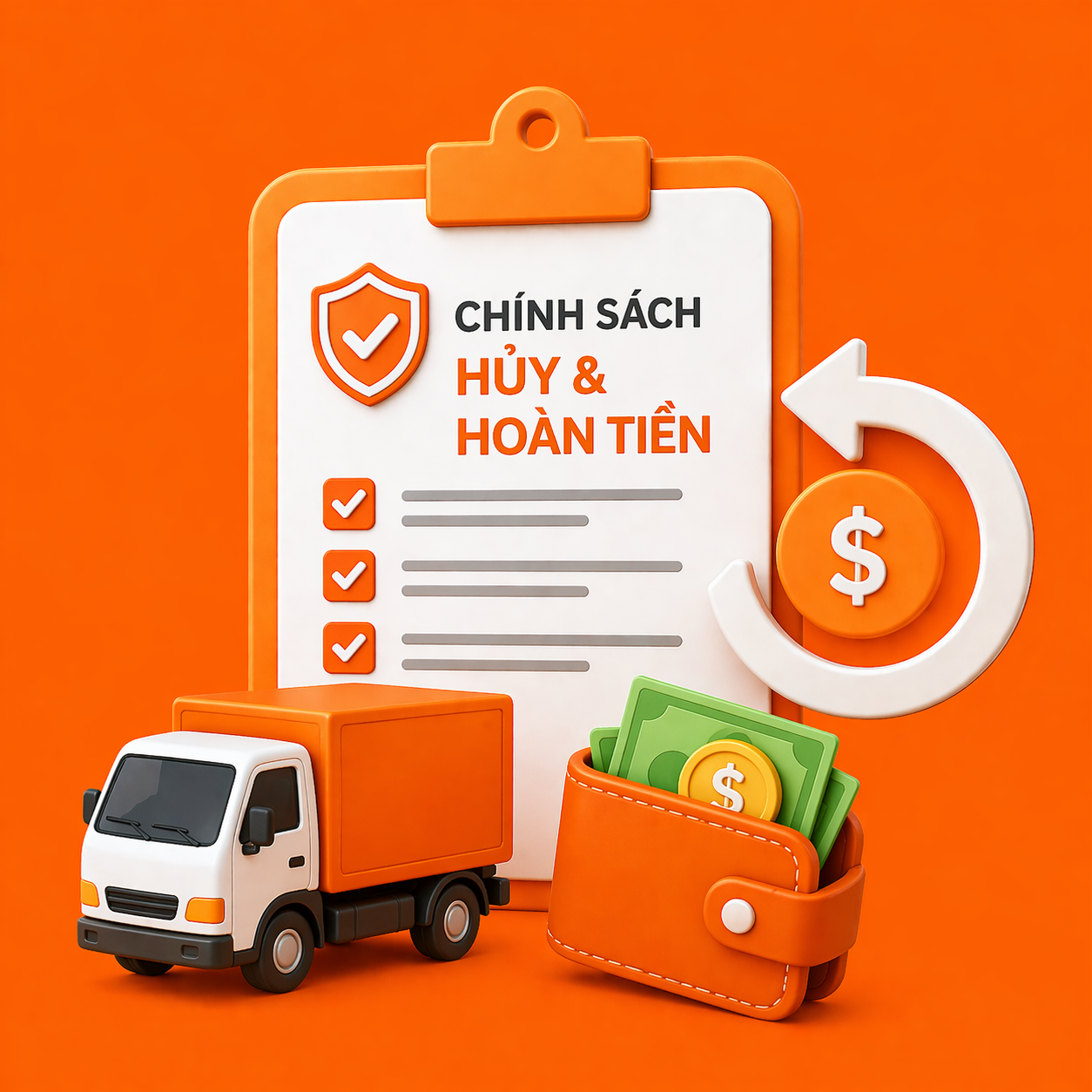 Chính sách hủy và hoàn tiền